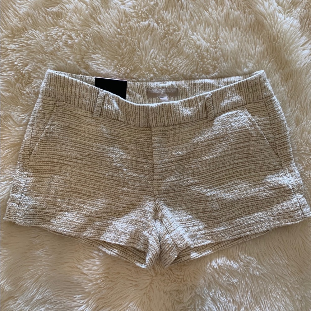 NWT Banana Republic Tweed Shorts